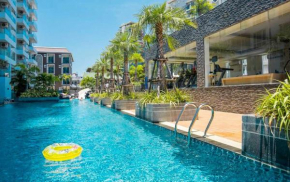 The cliff residence condo 48sqm 18floor 1br king size